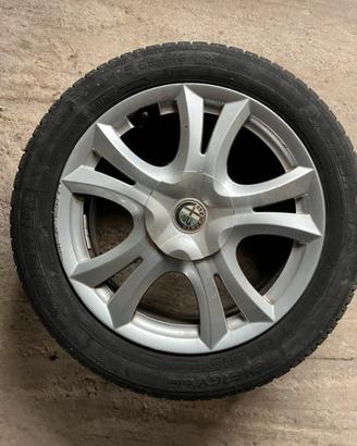 Gomme + cerchio Alfa romeo mito