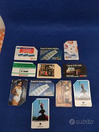 schede telefoniche a tiratura limitata 