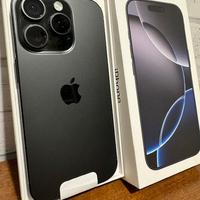 Apple Iphone 16 pro 256 gb black immacolato