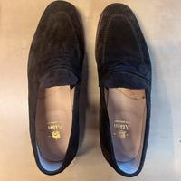 Alden penny loafer mocassino 8E dark chocolate