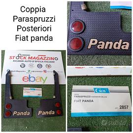 Coppie paraspruzzi nuovi fiat panda e 4x4