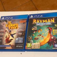 It takes two + rayman legends ps4