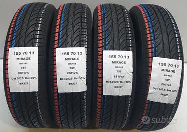 4 GOMME 155 70 13 MIRAGE BR327