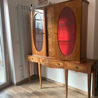 credenza in radica di noce 