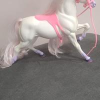 cavallo bianco Barbie anni 90