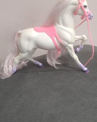 cavallo bianco Barbie anni 90