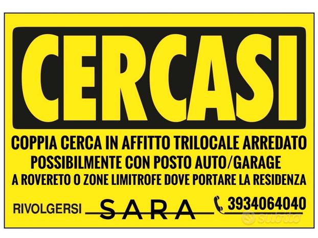 A.A.A. C.E.R.C.A.S.I. urgentemente TRILOCALE