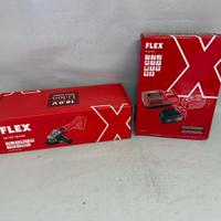 Smerigliatrice flex 18v 5 ah NUOVA