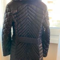 Cappotto trapuntato blu