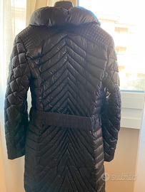 Cappotto trapuntato blu