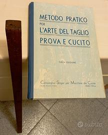 Metro Legno Sarta Sartoria e Libro antico antichi