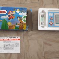 Game & watch nintendo super mario bros ym-105 1988