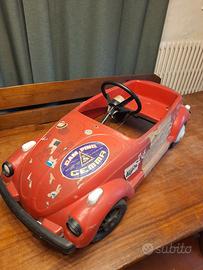 Macchinina a pedali vintage Pines Volkswagen 1500