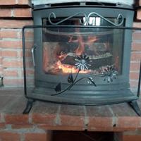 Griglia protezione caminetto