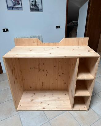 Armadio montessori  per camere bimbi  + 2 comodini