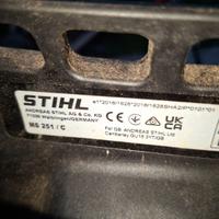Motosega stihl 251