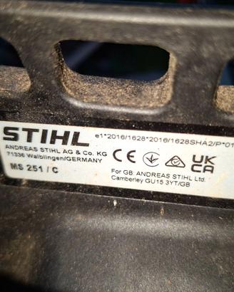 Motosega stihl 251