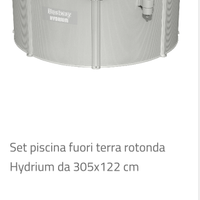 Piscina fuori terra rigida BESTWAY Hydrium