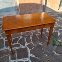 TAVOLO IN STILE LUIGI XVI IN RADICA DI FASSINO '60