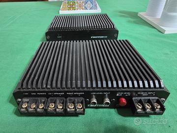 Amplificatore Proton 222 + RCA focal e crossover