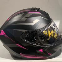 Casco Scorpion Exo-391 AAXO Nero Opaco/Rosa