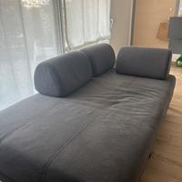 Divano letto contenitore grigio FLOTTEBO IKEA