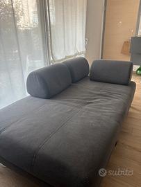 Divano letto contenitore grigio FLOTTEBO IKEA