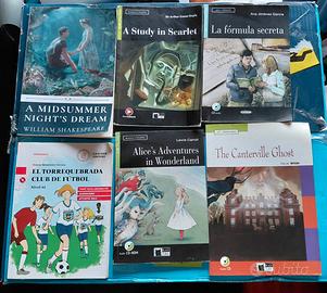 libri inglese e spagnolo a1 a2 b1 