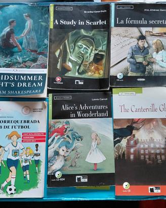 libri inglese e spagnolo a1 a2 b1 