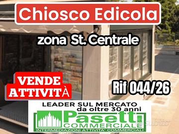 CHIOSCO EDICOLA adiacente Stazione Centrale