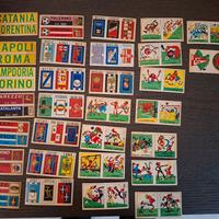 Scudetti con velina figurine Panini 1970/71
