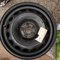 Cerchio in lamiera da 16" 5x100 originale Vw