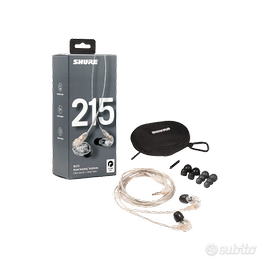 IN-EAR MONITOR SHURE SE 215 (NUOVO)