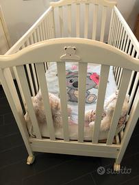 Letto Lettino MIBB + Materessa cuscino e paracolpi
