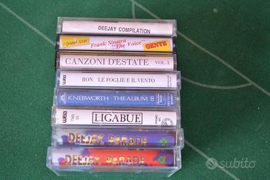 8 musicassette generi vari Ligabue - Ron - Dee Jay