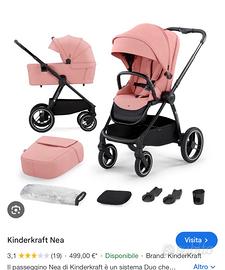 Passeggino Duo Kinderkraft Nea collezione 2025 Ros