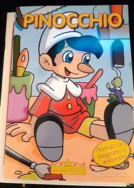 Pinocchio Favola da leggere e colorare