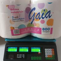 bobine rotoloni di carta max € 6,00 la coppia