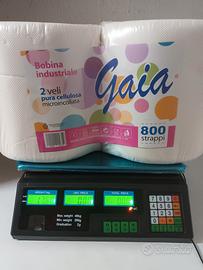 bobine rotoloni di carta max € 6,00 la coppia