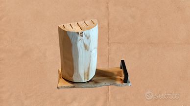 Coltelliere in legno