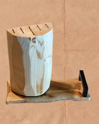 Coltelliere in legno