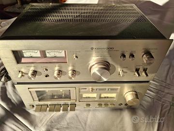 AMPLIFICATORE KENWOOD + PIONEER - STEREO TAPE