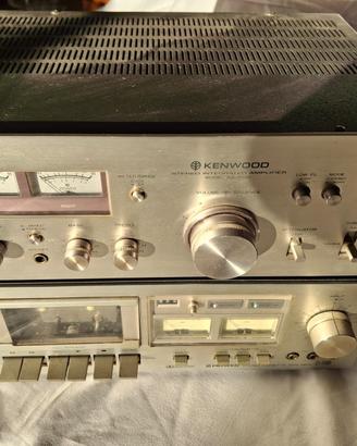 AMPLIFICATORE KENWOOD + PIONEER - STEREO TAPE