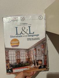 libro di inglese: Literature and Language 1