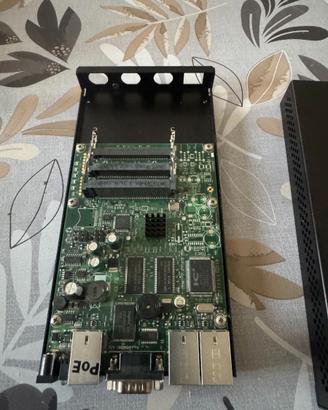 Mikrotik RB433 schede radio antenna alimentatore