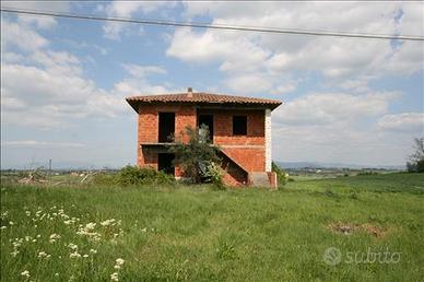 CS61 - Lucignano casa singola al grezzo ot