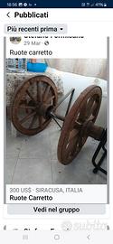 ruote carretto siciliano