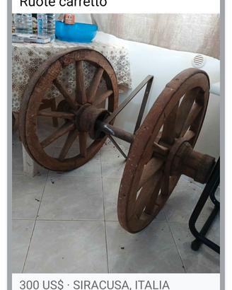 ruote carretto siciliano