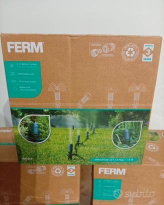 3 set di irrigazione per il giardino 