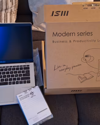 Notebook MSI - Intel i7 - 16 GB ram - 512GB SSD